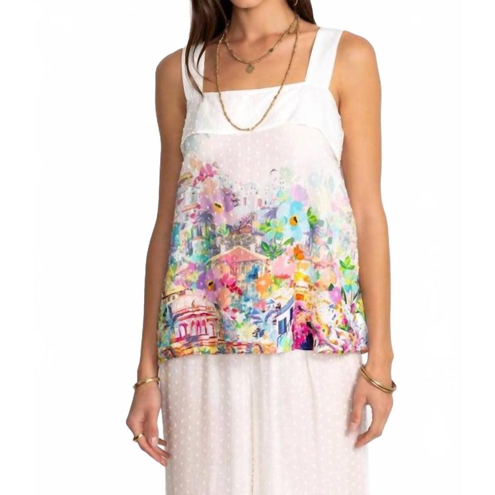 Johnny Was Artistic Multicolor Camisole